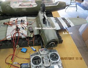 Click image for larger version  Name:	B-26 gear extended-L.L. on.jpg Views:	1 Size:	138.1 KB ID:	95674