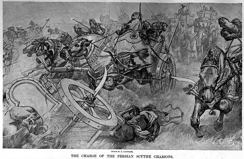 Click image for larger version  Name:	1024px-The_charge_of_the_Persian_scythed_chariots.jpg Views:	0 Size:	272.8 KB ID:	272742