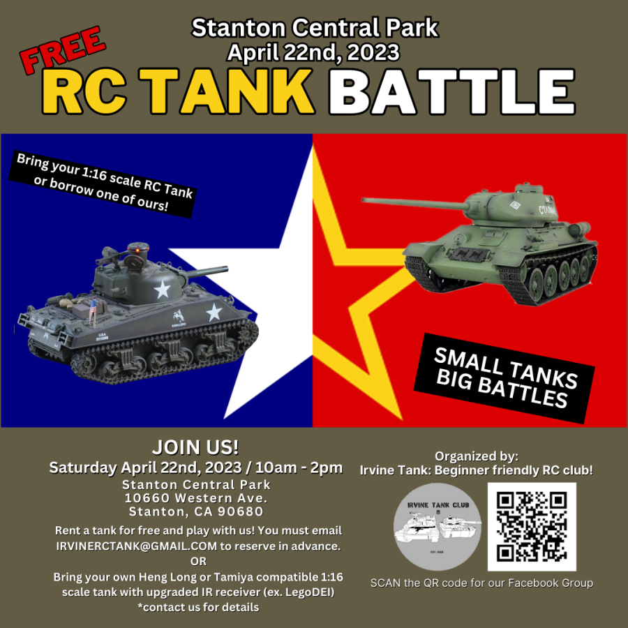 Irvine RC Tank Club Hobby Squawk RC Forum for Airplanes, Boats, Cars, Helicopters, Tanks, and
