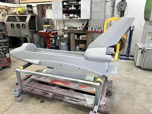 Click image for larger version  Name:	shuttle fuselage in primer coat.jpg Views:	4 Size:	181.2 KB ID:	389043