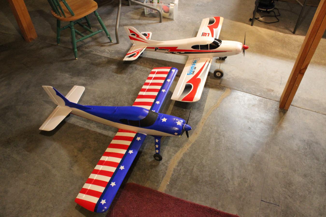 House Paint for foam Hobby Squawk RC Airplane and