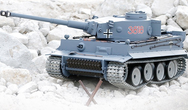 Tank Tiger 1 Original Heng Long Cannon Barrel Replacement Canon Gray 1:16 
