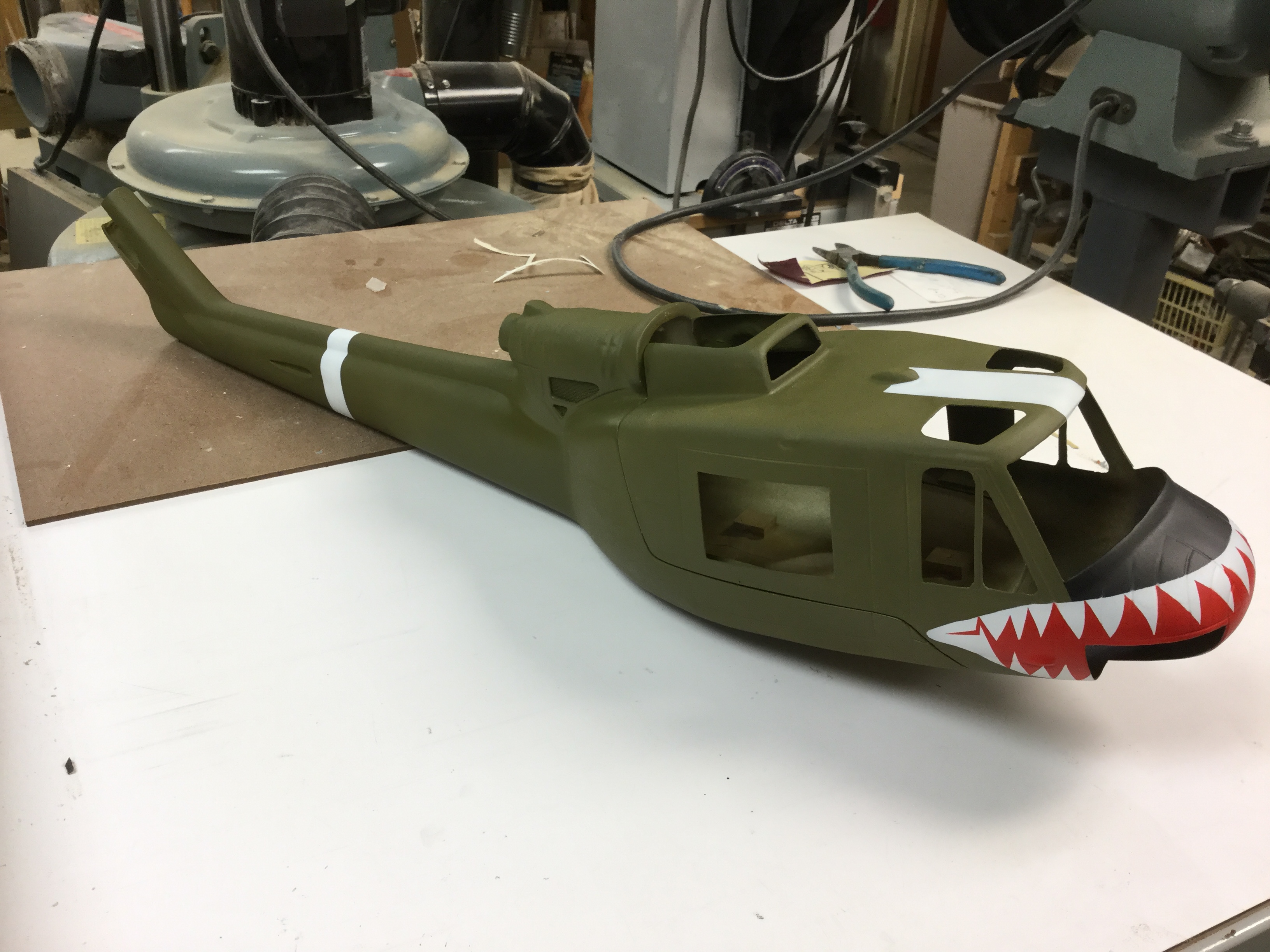 450 scale huey fuselage sale