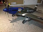 Post rough landing. Added some drop tanks I had from another P-51.
