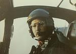 Somewhere over Korea