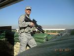 My son stationed at Kandahar AB in Afghan..