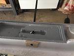 Terminal end of the spar is reinforced with plywood to avoid stress on the foam