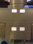 Labels in place.