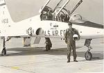 This photo was the inspiration for my F-5 to T-38 conversion.  Terry told me the Talon was a dream to fly.