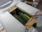 Four Adam Bombs snug as can be.j  No room for 4 without making fiberglass doors