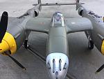The business end of a Flightline P-38