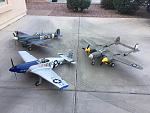 Good lucking flight of warbirds!