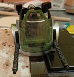 Deflector plate, entry doors.