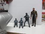 21 century on the right.  Real pilots on the left. 1/21 scale