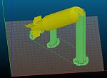 single shot, and a tall print. Small surface area and will very likely fail mid-way.