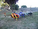 Magnum PI Hughes 500D, hUGHES 500E G -JIVE and Hughes 500E (Sheriff)  all 600 size