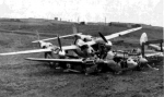 P-38s on Shemya Island in the Aleutians in the process of being scrapped