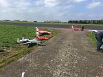 The FMS Hawk and FW A10 look tiny in the company of the others