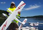 nothing like a beautiful day to fly float planes on Lake Cumberland.