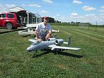 My beloved A-10 at our local field. Indy South RC Club.
