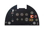 This is a valid representation of a Mk IX instrument panel offered for reference