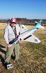 Here is Terry "Do" Hickey with his  Freewing 80mm A-4E Scooter. Decals by Callie Graphics.