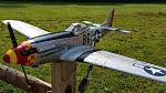 Force RC P51 modeled after Captain Yeagers Glamorous Glenn III