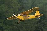 HK Cub wrapped as CAP plane that now hangs in the USAF Museum.