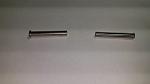 Spitfire Axel left, F4/A10 Nose pin on the right