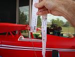 Left aileron low rate.