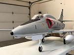 R/C Geek nose gear door mod.  R/C Jet Dude inspired operational
arresting hook and 3D printed whistles.