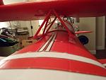 Top wing separating.