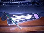 You can get charcoal pencils at any craft store (like Michael's, JoAnn's, or Hobby Lobby).