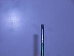 This is the detail brush I use to spread and soften the lines.