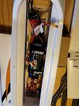 Battery installation for CG.