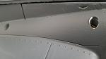 This was the only spot I could find on the horizontal stab what should I use to fill it in or should I not worry about it?