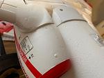 wing will not sit flat?