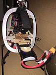 450Pro inside an MD530D with balsa stand-offs and battery mount