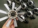 Fenestron tail rotors, basically a 120mm EDF outputting 3kw-ish(?)