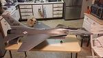 Mock up of new jet