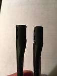 F8F prop left, F8F modified right