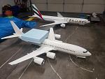 Anyone got a guess what the al37 will become:). The radar dome motor is finshed now i just need to finish the dome and vertical pylons. I Also just finished up a year long scratchbuilt boeing 777 300er.