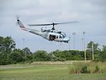UH-1N in flight