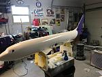 Well almost done just need to sticker it up and ready to go lots of sanding and filling but worth it