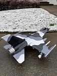 A little snow to go with the snow camo.