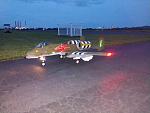 At the Jet Jam in Indiana. All lit up for night ops.