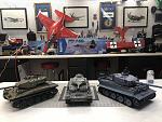 My tanks like to be photographed lol