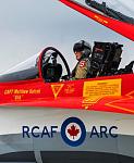 Actual aircraft with modern maple leaf roundel