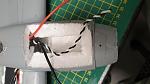 The cut I made to have access to the ESC replacement - pic2