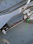 This is what the servo/pushrod should look like and be connected to.